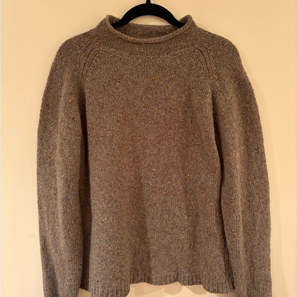 Lucky Brand Speckled Knit Sweater